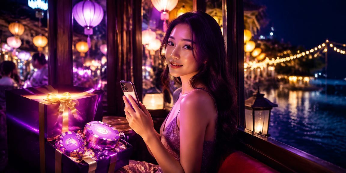 Người dùng đăng ký tài khoản và nhận thưởng tại Hội An với thiết bị di động